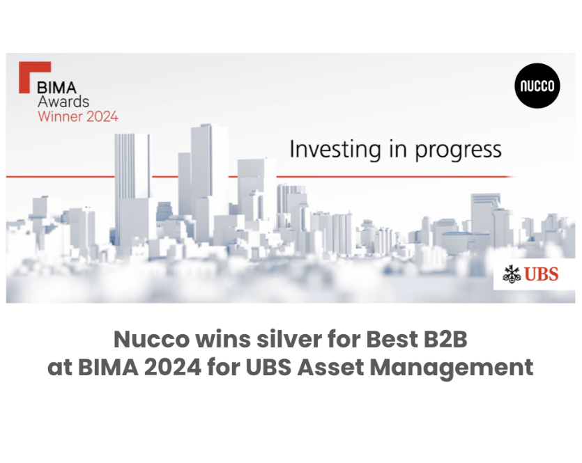 UBS Asset Management wins Silver at BIMA 2024 for Best B2B